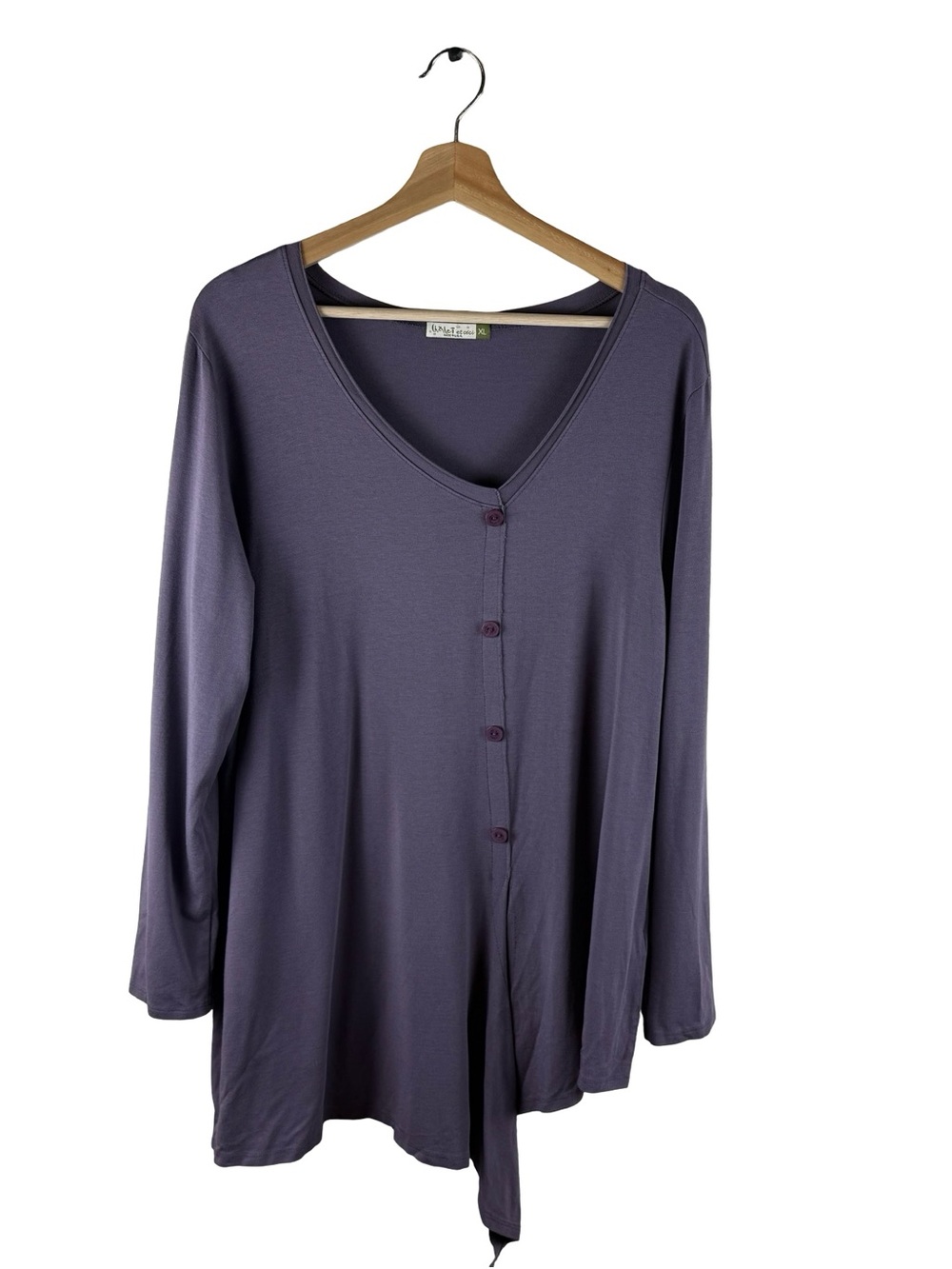 Chalet Et Ceci Boho Bamboo Lagenlook Aysmmetrical Tunic XL